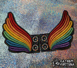 Pride Flag Shoe & Boot Wings