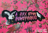 4" Holo Seagull Hex Pirates Sticker Pride