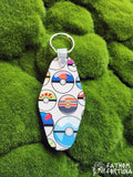 Critter Ball Hotel Diamond Keychain