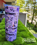 Spooky Witch Doll 20oz Stainless Steel Insulated Drink Tumbler