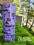 Spooky Witch Doll 20oz Stainless Steel Insulated Drink Tumbler