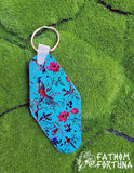 RESTOCKED Pirates Teal Breakup Robe Hotel Diamond Keychain
