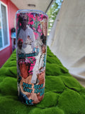 Polite Pirates 20oz Stainless Steel Insulated Tumbler Pink MADE TO ORDER
