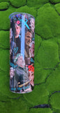 Izzy Meow Meow Pirates 20oz Stainless Steel Insulated Tumbler Teal Text  MADE TO ORDER