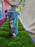 Polite Pirate  20oz Stainless Steel Insulated Tumbler Teal MADE TO ORDER
