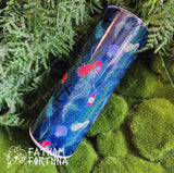 Mermaid Skeleton 20oz Stainless Steel Insulated Drink Tumbler