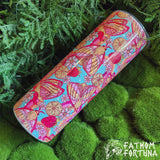 Rainbow Citrus Rosy Maple Moth 20oz Stainless Steel Insulated Drink Tumbler  MADE TO ORDER