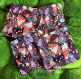 Witchy Fox Square Coaster Set
