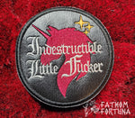 Indestructible Unicorn Pirates Embroidered Iron On Patch