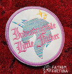 Indestructible Unicorn Pirates Embroidered Iron On Patch