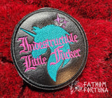 Indestructible Unicorn Pirates Embroidered Iron On Patch