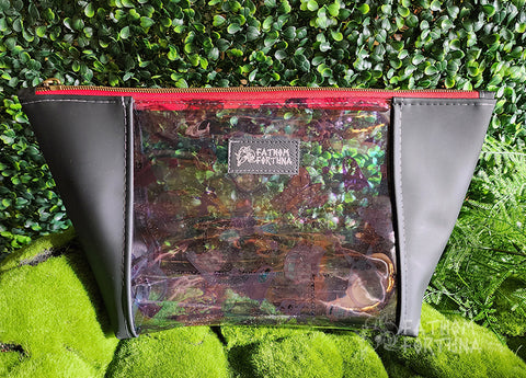 Studio Cuties All-Vinyl Clear Beauty Bag