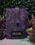 Purple Sea Witch Pocket Pal Mini Travel Wallet