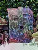 Rainbow Spiderweb Pocket Pal Mini Travel Wallet 1