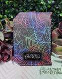 Rainbow Spiderweb Pocket Pal Mini Travel Wallet 1
