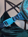 Teal Breakup Robe Boxy On The Go Convertible Bag 1