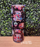 Nightmare Tattoo Style 20oz Stainless Steel Insulated Drink Tumbler