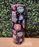 Nightmare Tattoo Style 20oz Stainless Steel Insulated Drink Tumbler
