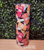 Saucy Pronouns 20oz Stainless Steel Insulated Drink Tumbler  MADE TO ORDER