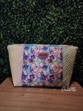 Pastel Horror Hearts Zippered Beauty Bag