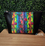 Rainbow Breakup Robe  Zippered Beauty Bag