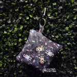 Witchy Pup Sisters Dog Poo Bag Keychain