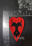 Imp Circus Skull Heart Embroidered Iron On Patch Helluva Boss
