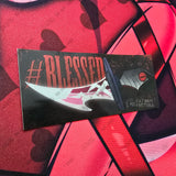 #BLESSED Dagger Reflective Vinyl Sticker