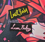 Loser Baby Name Tag Embroidered Iron On Patch Set Helluva Boss