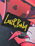 Husk Loser Baby Name Tag Embroidered Iron On Patch