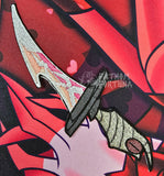 Striker Blessed Dagger Embroidered Iron On Patch