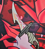 Striker Blessed Dagger Embroidered Iron On Patch