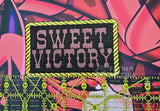 Striker Sweet Victory Rectangle Embroidered Iron On Patch
