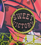 Striker Sweet Victory Circle Embroidered Iron On Patch