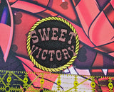 Striker Sweet Victory Circle Embroidered Iron On Patch
