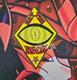 Eat The Rich Striker Embroidered Iron On Patch Helluva Boss