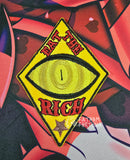 Eat The Rich Striker Embroidered Iron On Patch Helluva Boss
