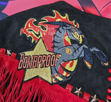 Bombproof Embroidered Iron On Patch Helluva Boss