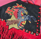 Bombproof Embroidered Iron On Patch Helluva Boss