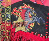 Bombproof Embroidered Iron On Patch Helluva Boss
