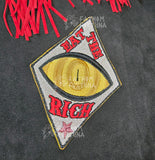 Eat The Rich Striker Embroidered Iron On Patch Helluva Boss