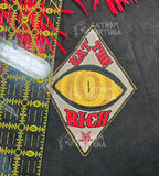 Eat The Rich Striker Embroidered Iron On Patch Helluva Boss