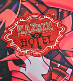 XL Hell Hotel Marquee Embroidered Iron On Patch Helluva Boss