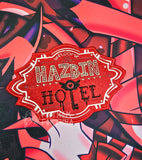XL Hell Hotel Marquee Embroidered Iron On Patch Helluva Boss