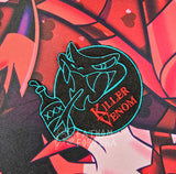 Striker Killer Venom Embroidered Iron On Patch Helluva Boss