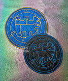 Stolas Sigil Embroidered Iron On Patch Helluva Boss Choose Your Colors