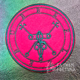 Beelzebub Sigil Embroidered Iron On Patch Helluva Boss Choose Your Colors