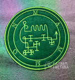 Mammon Sigil Embroidered Iron On Patch Helluva Boss Choose Your Colors