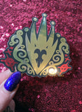 Stolitz Crest Mirror Effect Vinyl Sticker