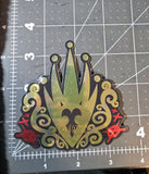 Stolitz Crest Mirror Effect Vinyl Sticker